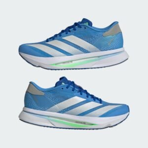 Adizero SL2 bleu, blanc et vert menthe